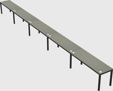 Rectangular desk