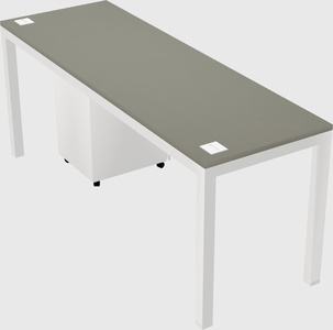 Rectangular desk