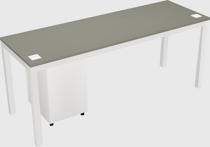 Rectangular desk