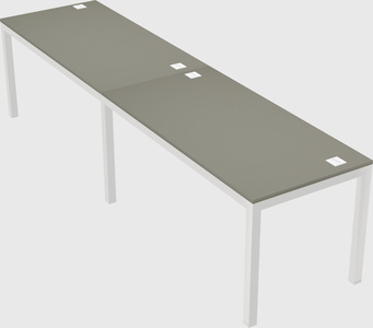 Rectangular desk