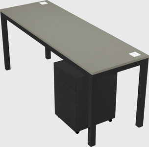 Rectangular desk