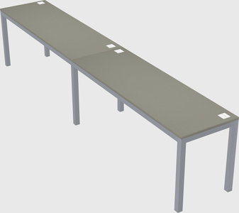 Rectangular desk