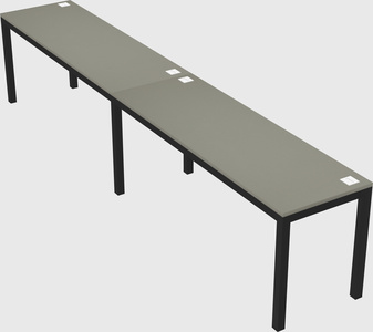 Rectangular desk