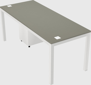 Rectangular desk