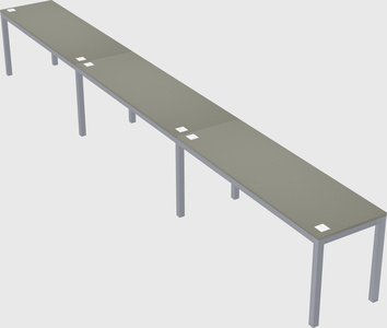 Rectangular desk