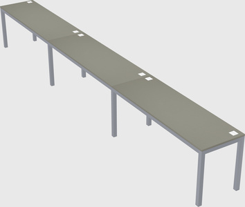 Rectangular desk