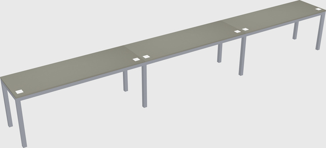 Rectangular desk