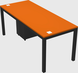 Rectangular desk