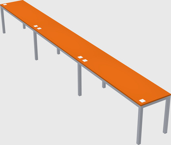 Rectangular desk
