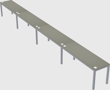 Rectangular desk