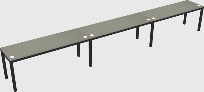Rectangular desk
