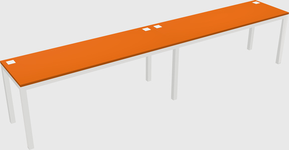 Rectangular desk
