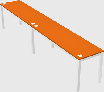 Rectangular desk