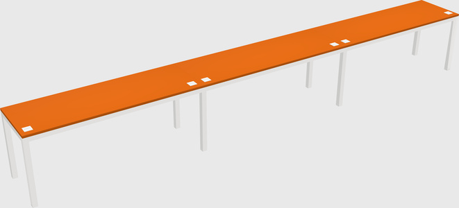 Rectangular desk