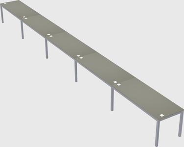 Rectangular desk