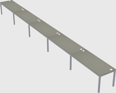 Rectangular desk