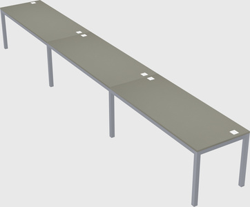 Rectangular desk