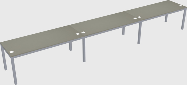 Rectangular desk
