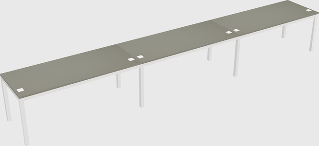 Rectangular desk