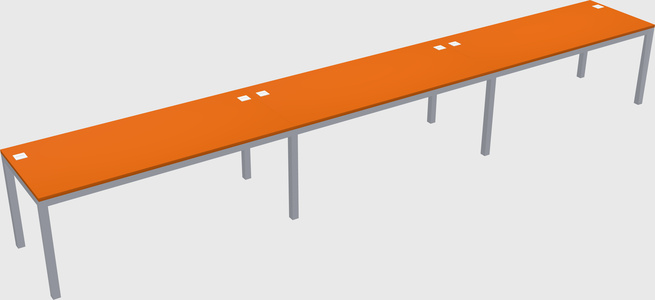 Rectangular desk