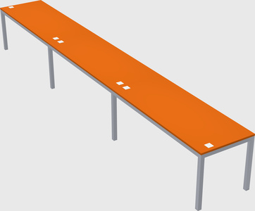 Rectangular desk