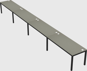 Rectangular desk