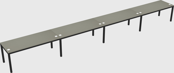 Rectangular desk