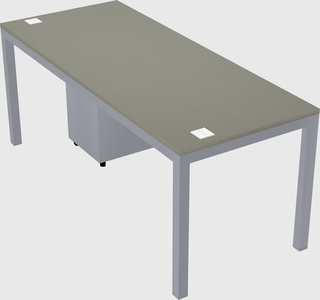 Rectangular desk