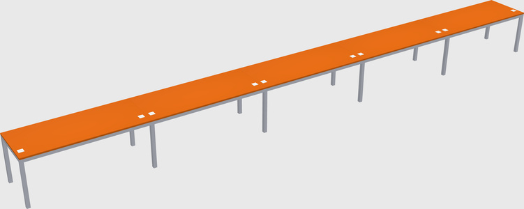 Rectangular desk