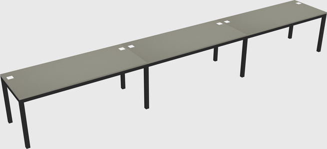 Rectangular desk