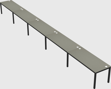 Rectangular desk