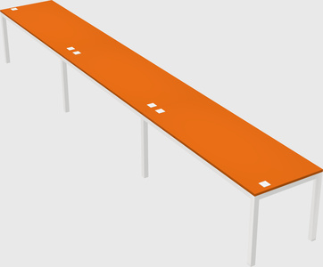 Rectangular desk