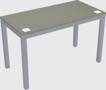 Rectangular desk