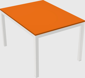 Rectangular desk
