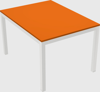 Rectangular desk