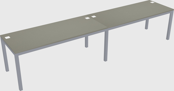 Rectangular desk