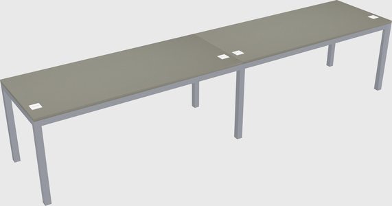 Rectangular desk
