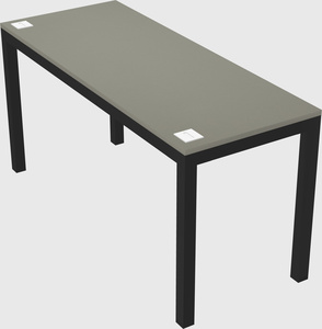Rectangular desk