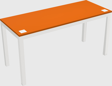 Rectangular desk