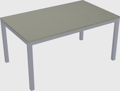 Rectangular desk