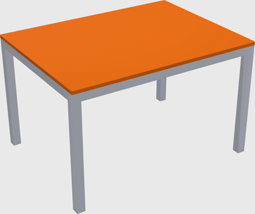 Rectangular desk