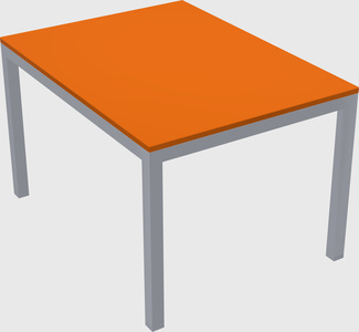Rectangular desk