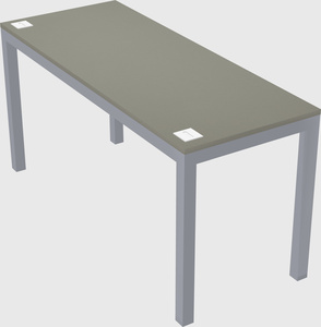 Rectangular desk