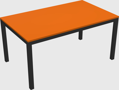 Rectangular desk