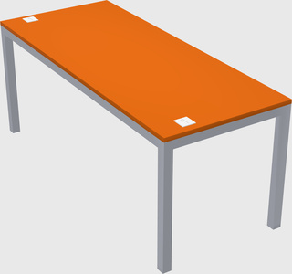 Rectangular desk