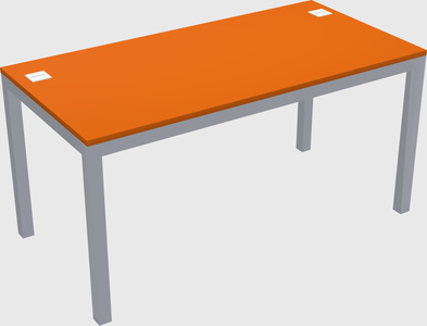 Rectangular desk