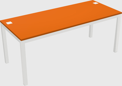 Rectangular desk