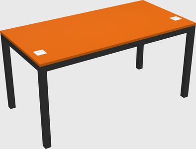 Rectangular desk