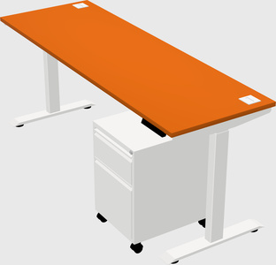 Height-adjustable desk - grade 3