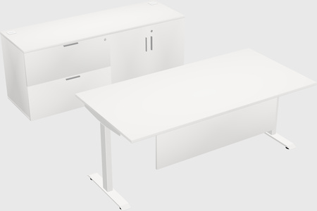 Height-adjustable desk - grade 3